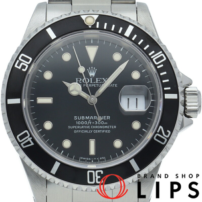 【中古】【箱 保証書 国際サービス保証書】 ロレックス サブマリーナデイト トリチ...