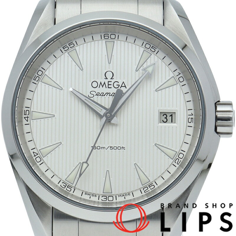【中古】 オメガ シーマスター アクアテラ 150M クォーツ 38.5mm Seamaster Aqua Terra 150M Quartz 38.5mm 231.10.39.60.02.001 SS メンズ時計 シルバー