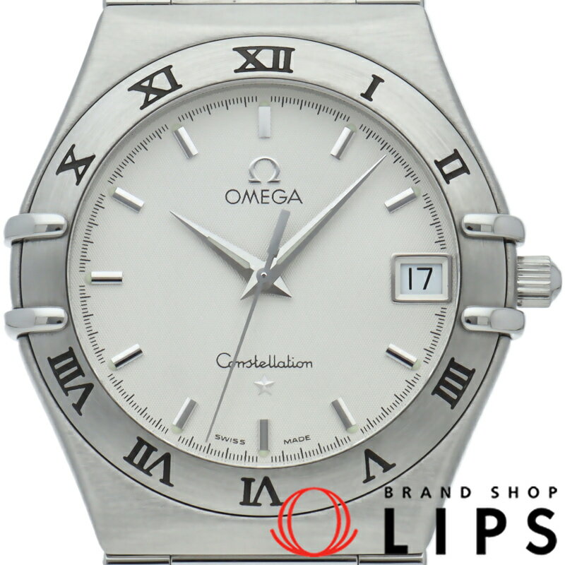 【中古】【箱 保証書】 オメガ コンステレーション メンズ時計 33.5mm Constellati ...