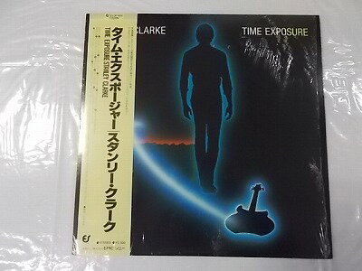 スタンリークラーク タイムエクスポージャー 中古レコード 国内盤 帯 歌詞 対訳 ライナー付★併2004