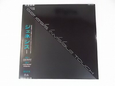 ジェネシス インビジブルタッチ 中古レコード 国内盤 12インチシングル 45RPM 帯 歌詞 対訳付 ★併20200704 ジェネシス インビジブルタッチ 中古レコード 国内盤 12インチシングル 45RPM 帯 歌詞 対訳付 ★併20200704