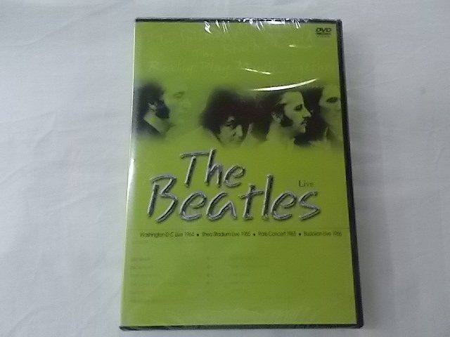 48 輸入DVD ザビートルズ LIVE 1964ワシントンD.C. 1965シェアスタジアム 1965パリ 1966武道館 ★190714