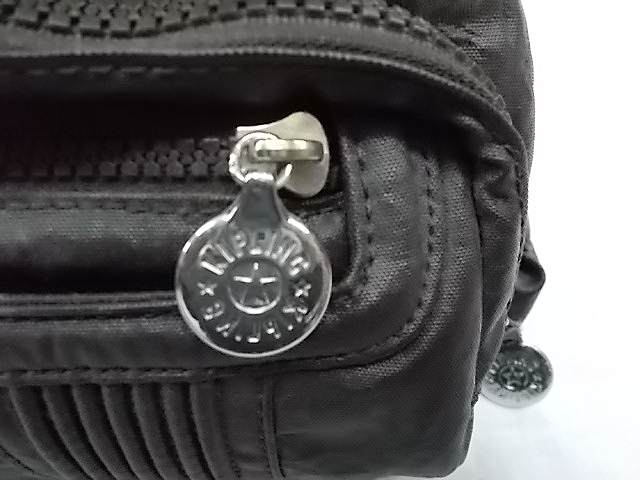 キプリング KIPLING 中古 ハンドバック KipLiNG ナイロン系 チョコレートブラウン系 肩がけ可 ★ レディース 良品 ★併190118●送料無料【smtb-k】【w3】【中古】