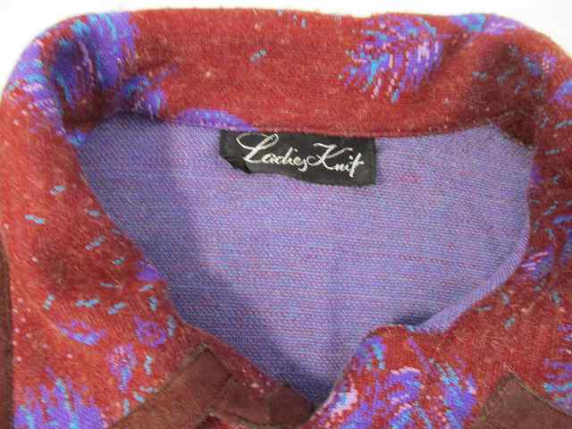 Ladies Knit ˥åȥ󥵥֥ 㥱å&󥰥 Ĺµ 磻 L餤  ǥ FC-4 ʻ20201212
