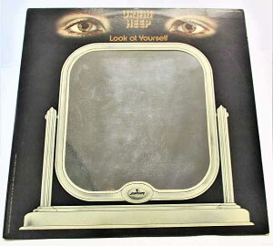 ユーライアヒープ 対自核 中古レコードLP 変形ジャケット 20210923