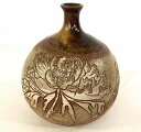 一輪挿し 花瓶 陶器 花器 フラワースタンド 重量約2.1kg 中古 良品 KC-9 20230801(3)