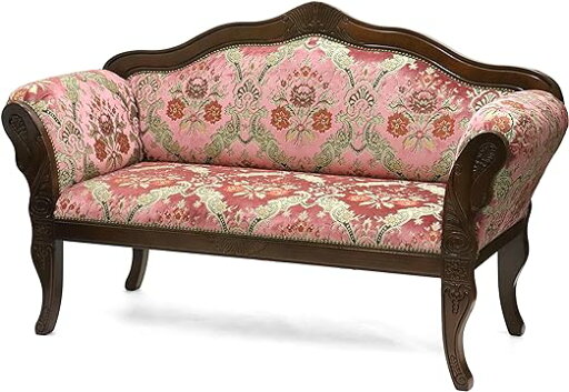 イタリア製 輸入家具 ソファ 2P 金華山 ピンク リビングスタジオ 直輸入 ラブソファ ネコ脚 クラシック ロココ 姫系 2-154OPPI 送料無料 イタリア製 輸入家具 ソファ 2P 金華山 ピンク リビングスタジオ 直輸入 ラブソファ ネコ脚 クラシック ロココ 姫系 2-154OPPI 送料無料