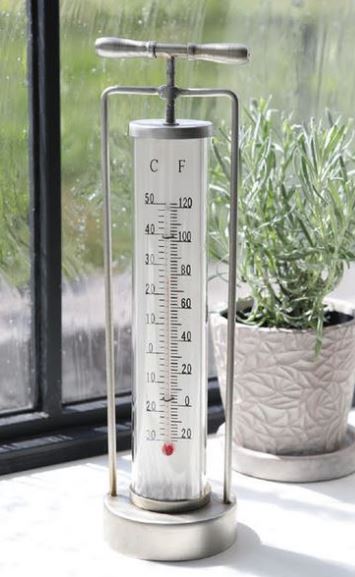 輸入雑貨 スケールサーモメーター 温度計 モダン クラシック コベントガーデン CoventGarden アイアン シャビーシック アンティーク BC-37