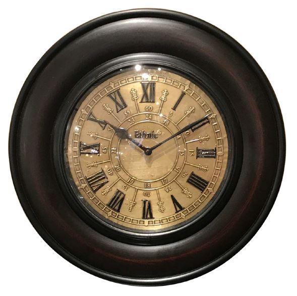 輸入雑貨 ウォールクロック 壁掛け時計 メタル リビングスタジオ 直輸入 アンティーク シャビーシック クラシック 306012 送料無料(3)