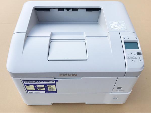 送料込み★清掃点検済★EPSON LP-S3250★カウント約25201★使用中純正大容量トナーLPB3T29V残量約6/6★A3モノクロレーザープリンター LPS3250【中古】