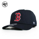 ’47 フォーティセブン FORTYSEVEN キャップ 帽子 47キャプテン NANTASKET CAPTAIN Red Sox レッドソックス カラー：Navy MLB アメカジ ファッション メンズ レディース ぼうし ハット 送料無料