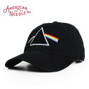 アメリカンニードル American Needle キャップ 帽子 ベースボールキャップ ローキャップ Pink Floyd ピンクフロイド カラー:BLACK アメカジ ファッション メンズ レディース ぼうし ハット