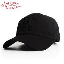 アメリカンニードル American Needle キャップ 帽子 ベースボールキャップ ローキャップ カラー:BLACK アメカジ ファッション メンズ レデ...