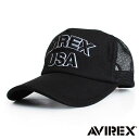 AVIREX アヴィレックス メッシュキャップ/帽子 日本正規ライセンス商品 メンズ/レディース ぼうし ファッション アビレックス