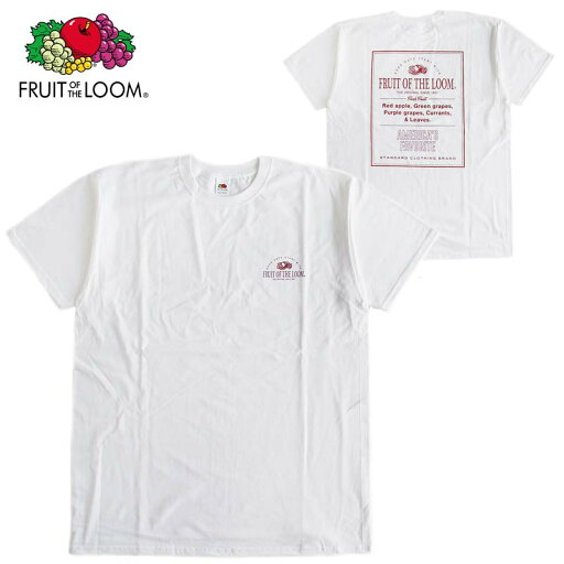 フルーツオブザルーム FRUIT OF THE LOOM 半袖Tシャツ レディース メンズ ユニセックス ブランド かわいい ロゴ フルーツオブザルーム FRUIT OF THE LOOM 半袖Tシャツ レディース メンズ ユニセックス ブランド かわいい ロゴ