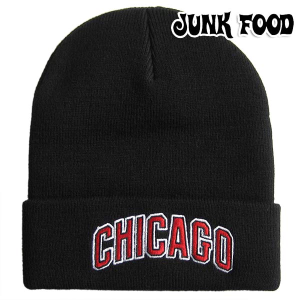 ジャンクフード/JUNK FOOD　ビーニー/ニット帽/ニットキャップ/キャップ/帽子　「CHICAGO」