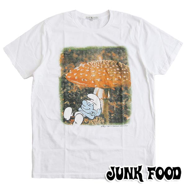 ジャンクフード/JUNK FOOD 半袖Tシャツ　スマーフ/Smurf/キャラクター