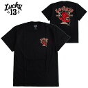 LUCKY13（ラッキーサーティーン/ラッキー13） メンズ半袖Tシャツ パンク PUNK ロカビリー Rockabilly MENS ファッション モッズ 送料無料