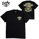 LUCKY13（ラッキーサーティーン/ラッキー13） メンズ半袖Tシャツ パンク PUNK ロカビリー Rockabilly MENS ファッション モッズ 送料無料