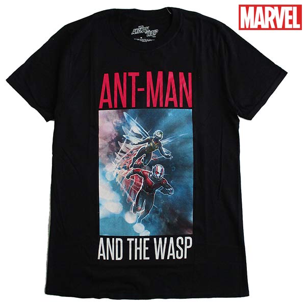 アントマン&ワスプ ANT-MAN AND THE WASP メンズ半袖Tシャツ MARVEL マーベル アメコミ レディース 正規ライセンス品