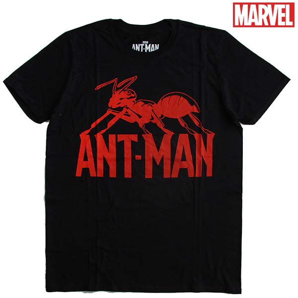 アントマン ANT-MAN メンズ半袖Tシャツ MARVEL マーベル アメコミ レディース 正規ライセンス品