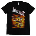 ジューダス・プリースト Judas Priest メンズ半袖Tシャツ 「Firepower」ロックTシャツ バンドTシャツ ヘヴィメタル 正規ライセンス品 送料無料