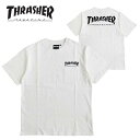 THRASHER/スラッシャー メンズ 半袖Tシャツ 「HOMETOWN POCKET T-SHIRT」 カラー：WHITE 日本正規ライセンス商品