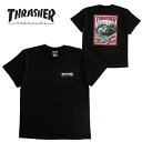 THRASHER/XbV[ Y TVc uJAN 82 S/S Tev J[FBLACK {KCZXi fB[X Xg[g