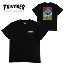 THRASHER/XbV[ Y TVc uCOMIC #8 S/S Teev J[FBLACK {KCZXi fB[X Xg[g