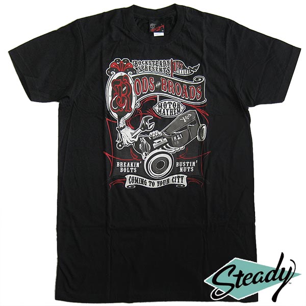 Steady Clothing/ステディークロージング メンズ半袖Tシャツ パンク/PUNK/ロカビリー/Rockabilly/オールディーズ/50 039 s/ロックンロール/カントリー/エルヴィス プレスリー/Elvis/ジョニー キャッシュ/ファッション/モッズ 送料無料