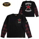 VANSON/o\ Y tFCNTVciTj BLACK ~ RED CHECK hJ 