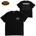 VANSON/バンソン メンズ 6.2oz 天竺半袖Tシャツ 　 1975年の設立以来、熟練した職人による最高レベルの裁縫技術によりアメリカ最大のモーターサイクルレザーメーカーに成長。 世界中のアメカジ・バイカーファンを魅了し続けるブランド、「VANSON/バンソン」 しっかりとした6.2oz天竺製ボディを採用した、存在感抜群の半袖Tシャツです。 以前人気の高かったデザインの復刻モデルになります。 フロント左胸オーバルロゴのツイルワッペン、バックは抜染プリントで「vanson」ロゴ、ボーン（骨）部分はステンシルプリントで描かれたクールなデザイン。 周囲の目を惹きつける、“VANSON/バンソン”らしいハイクオリティな仕上がりの逸品です。 　　 【カラー】　BLACK 　 実寸サイズ M L XL 身幅（胸囲） 約47cm 約50cm 約54cm 着丈 約59cm 約65cm 約68cm 肩幅 約41cm 約44cm 約50cm 袖丈 約18cm 約20cm 約21cm 　 【素材】　綿 100% 【生産国】　MADE IN CHINA 　 ※実寸サイズは当店スタッフによる採寸（平置き）になりますので、多少の誤差は御了承くださいませ。 ※サイズの採寸方法はこちらをご参照下さいませ。 　　 ◆◆　VANSON/バンソン　商品一覧はこちら　◆◆ 　 　【必ずお読み下さい】 ※画像につきましては、モニターの発色の具合によって、実物とは若干色調が異なる場合がございます。 ※同一商品でも生産時期やロットの関係により固体差が生じる為、記載の寸法と若干異なる場合がございます。あくまで目安としてお考え下さいませ。 　　