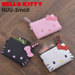 NUU-Small HELLO KITTY ヌウスモール ハローキティ ポーチ 小物入れ 化粧ポーチ レディース 財布