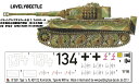 送料無料 1/16戦車用デカール タイガー1 後期型 SS102大隊　1944年　2651 その1