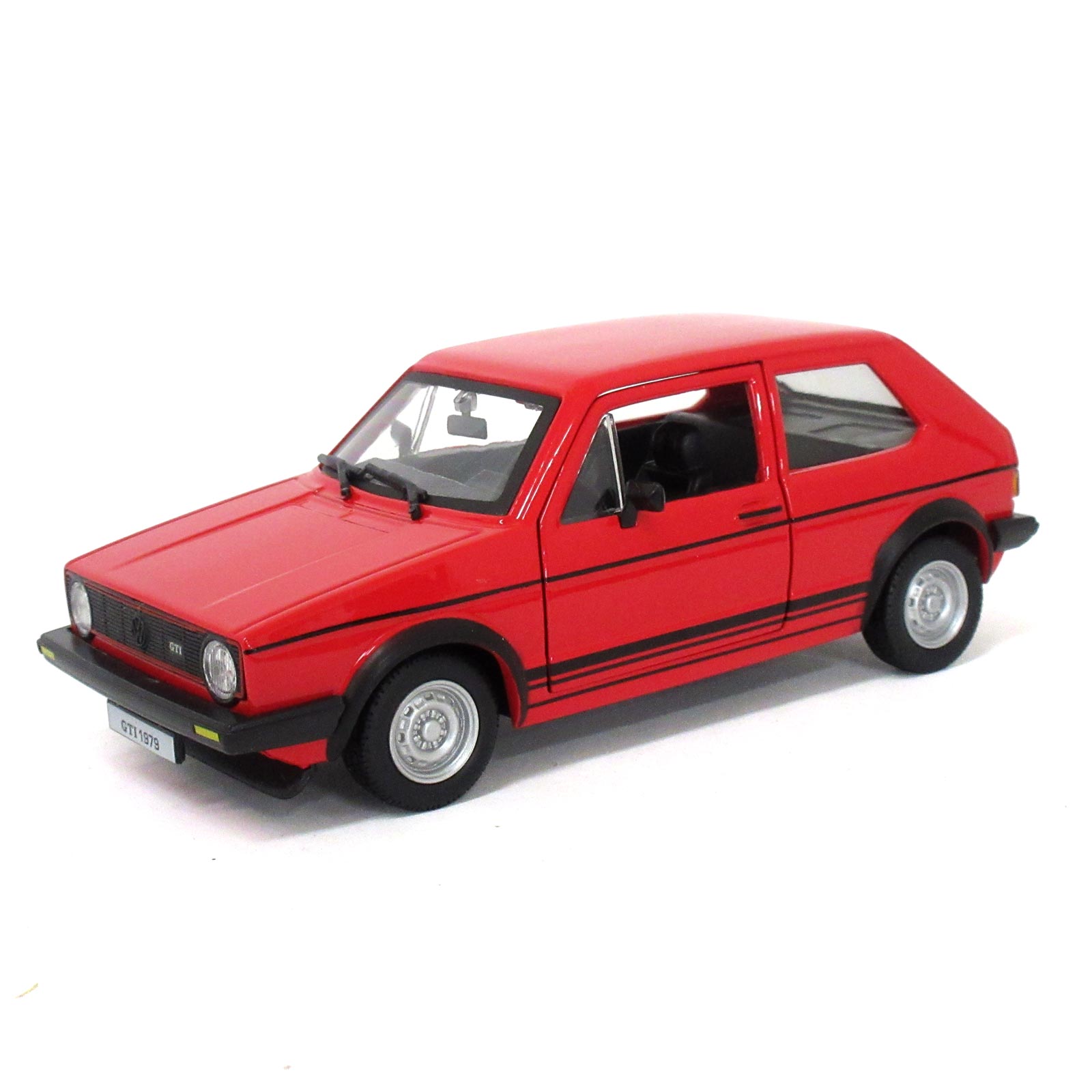 1/24 フォルクスワーゲン 初代ゴルフ GTI 1979 ミニカー VW ダイキャスト製ボディ 模型 GOLF MK1 ブラーゴ