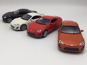 1/36スケール TOYOTA86(ハチロク) ウェリー社製。海外ライセンス品。 プルバック機能付きでチョロQみたいに走らせることができます。 全長約12センチ　高さ約3.5センチ　幅約5.5センチ 内装、ステアリングは黒。 エンブレムやロゴもちゃんと再現されています！ ボディはダイキャストメタル製、シャーシや内装はプラスチック製。 両サイドドア開閉可能。 ※こちらは箱付きではございませんのでご注意くださいませ。 ●神経質な方にはお勧めできません● 1台1台検品し丁寧に梱包させて頂きますが仕入れ時からのかすかな汚れ、 塗装ミス、擦り傷等はあるかもしれません。 ★水曜・土曜・日曜・祝日はお休みを頂いております。 商品の発送、お問い合わせへの対応は、 翌営業日に順次対応いたします。 （営業時間／水曜除く平日10時〜18時）