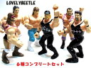 送料無料 アメリカン プロレス アクションフィギュア 6種コンプリートセット ルーズ 未使用 新品 WWF AWA NWA WCW WWE