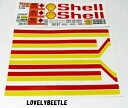 送料無料　1/14　タンク　セミトレーラー　シェル　旧バージョン　ビニールステッカーセット / Shell　TAMIYA　ビッ…