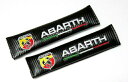 送料無料 ABARTHシートベルトパッド 2個セット アバルト フィアット500 アバルト595 FIAT500 ABARTH595 ABARTH124 spi...