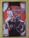 送料無料 ハーレーダビッドソン モーターサイクル トレードマーク 金属製 メタルサインプレート HARLEY-DAVIDSON ハーレーダヴィッドソン 看板 ブ...