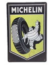 送料無料 ミシュラン タイヤ 金属製 メタルサインプレート ビバンダム MICHELIN TIRE 看板 ブリキ アンティーク ガレージ インテリア 広告 カフ...