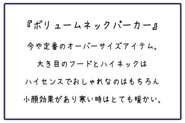 パーカー プルオーバーパーカー メンズ ボリュームネック ハイネック オーバーサイズ 綿 ゆったり 大きめ ビッグ 韓国