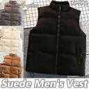 【お買い物マラソン】メンズ 男性用 トップス ダウン 中綿 ベスト トップス 秋冬 シンプル オシャレ 防寒 寒さ対策 冬物 アウター 上着