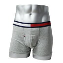 Tommy Hilfiger トミーヒルフィガー：COOL COMFORT ボクサーパンツ (グレーヘザー)[ボクサーパンツ 男性下着 メンズインナー 人気ブランド おすすめギフト 誕生日プレゼント メンズファッション]