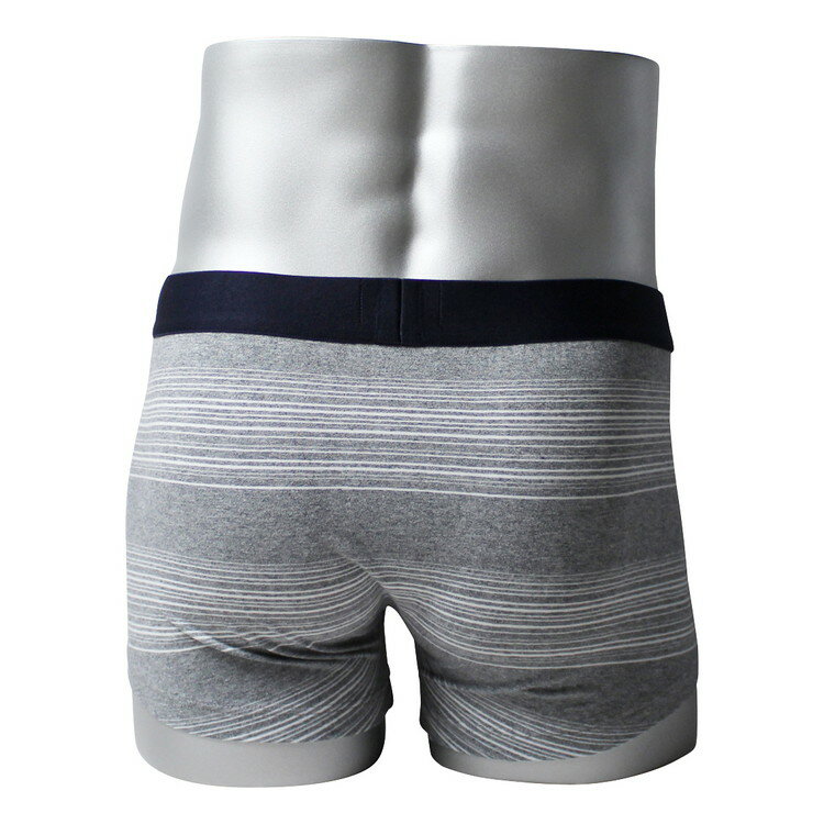 ヒューゴボス：FINESTRIPE ボクサーパンツ (ミディアムグレー)[ボクサーパンツ 男性下着 メンズインナー 人気ブランド おすすめギフト 誕生日プレゼント メンズファッション]