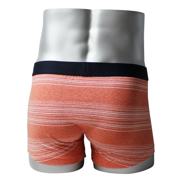 ヒューゴボス：FINESTRIPE ボクサーパンツ (ミディアムオレンジ)[ボクサーパンツ 男性下着 メンズインナー 人気ブランド おすすめギフト 誕生日プレゼント メンズファッション]