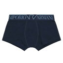 エンポリオアルマーニ:MEGALOGO ボクサーパンツ (マリーン)[ボクサーパンツ/ 男性下着/ メンズインナー/人気ブランド/おすすめギフト/誕生日プレゼン...