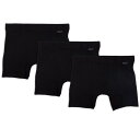 ブレッド&ボクサーズ:PREMIUM COTTON STRETCH ボクサーブリーフ 3PK (ブラック)[ボクサーパンツ 男性下着 メンズインナー 人気ブラン...