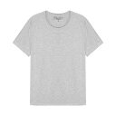 【ネコポス可:1点まで】ブレッド&ボクサーズ:ORGANIC COTTON CREW-NECK relaxed Tシャツ (グレー)[ボクサーパンツ/ 男性下着...