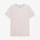 ブレッド＆ボクサーズ：ORGANIC COTTON CREW-NECK regular Tシャツ (オフホワイト)